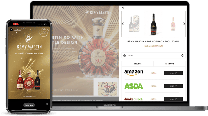 How Remy Martin increased conversion with multi-retailer commerce experiences